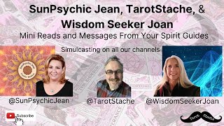 Enlightened Insights with Wisdom Seeker Joan and Gerald of TarotStache [upl. by Ylevol330]