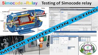 MOTOR PROTECTION TESTING  SIMOCODE RELAY TESTING  TAMIL  motortesting  relay  protection [upl. by Berget]