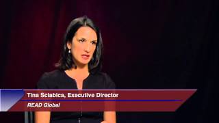 Knowledge  Wharton interview with READ Executive Director Tina Sciabica [upl. by Yrrac]