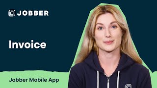 Create an Invoice in the Jobber App  Mobile App [upl. by Bijan]
