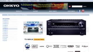 ONKYO  Firmware Update for the TXNR414 TXNR515 amp TXNR616 via USB [upl. by Edgar]