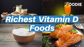 Top 10 VITAMIN D Rich Foods  5 Vit D Myths  2024 [upl. by Aleil]