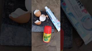 Skin Care With Egg Shells Aromat amp Mentadent funny youtube funnyshorts youtubeshorts diy [upl. by Hsevahb700]