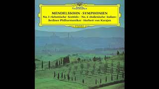 Mendelssohn Symphony n 3  Karajan BPO 24bit96khz 2016 [upl. by Eenar]