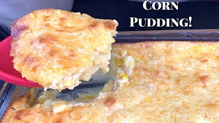 HOW TO MAKE CORN PUDDING WITH JIFFY MIX [upl. by Eadahc278]