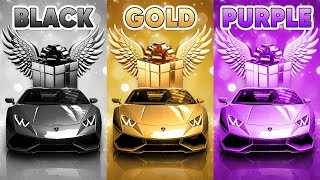 Choose Your Gift Black Gold or Purple 🖤⭐💜 How Lucky Are You 😱 [upl. by Eisler]