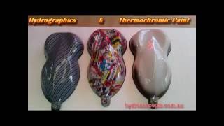 Thermochromic and Hydrographics Paint [upl. by Marmaduke145]