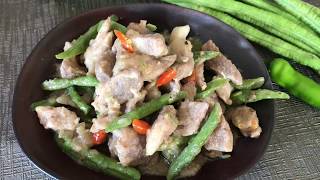 Bicol Express with Sitaw TGK072 [upl. by Rania]