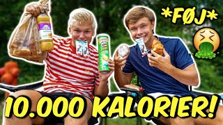 10000 KALORIE CHALLENGE PÅ 12 TIMER [upl. by Standford]