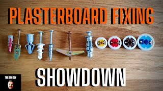 What Plasterboard Fixings Are the Best  Drywall Fixings Tested [upl. by Ellekim]