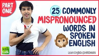 25 Commonly Mispronounced English Words 😱  Improve English Pronunciation  Speak English Clearly [upl. by Ylrae]