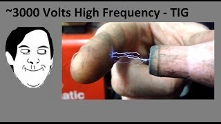 High Frequency Voltage Arc  TIG Welding [upl. by Zobias]