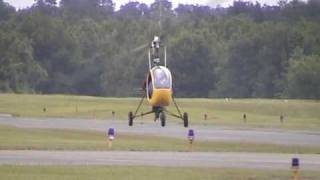 The new RFD Eagle XG gyrocopter at Bensen Days 2009 [upl. by Atnim]