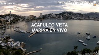 Acapulco Guerrero En Vivo  Vista panorámica de la Marina [upl. by Nitsirc]