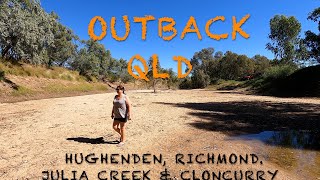 OUTBACK QLD HEADING WESTWARD to Hughenden Richmond Julia Ck Cloncurry [upl. by Euqimod]