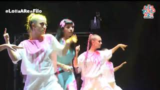 Cazzu  Chapiadora  Live at Lollapalooza Argentina 2019 [upl. by Ynaffyt]