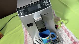 Kaffeemenge einstellen  Tassen Füllmenge anpassen Philips super automatic espresso Maschine 3100 [upl. by Sehcaep965]