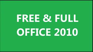 Microsoft OFFICE 2010  FULL DOWNLOAD  1 LINK [upl. by Leon]