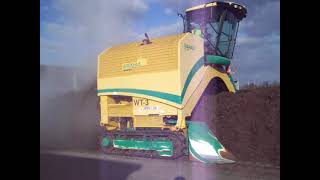 GovDeals Backhus 2155 Windrow Turner [upl. by Nnahsal323]