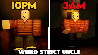 Weird Strict Uncle Full Walkthrough  Roblox [upl. by Nyleek]