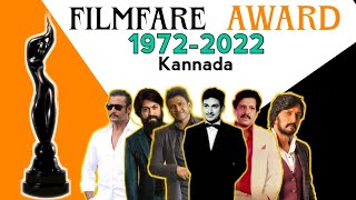 FILMFARE AWARDS KANNADA ACTOR 1972 2022 filmfareaward yash darshan sudeep rishabshetty [upl. by Karame]