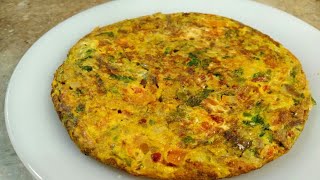 If you have 2 potatoes and 2 eggs make this delicious dish cheap amp easydelicious omelette recipe [upl. by Margarida]