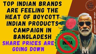 Bangladeshs imports from India are declining amid India out campaign [upl. by Aztilem]