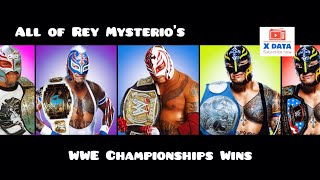 All of Rey Mysterios WWE Championships Wins from xdata [upl. by Peacock]