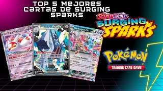 Debes conseguir estas nuevas cartas top 5 cartas para Surging sparks pokemontcg [upl. by Eveneg74]