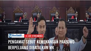 🔴Pengamat Sebut Kemenangan Prabowo Berpeluang Dibatalkan MK [upl. by Eniluap]