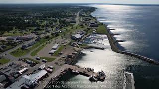 Caraquet Ville au NouveauBrunswick [upl. by Maccarthy]