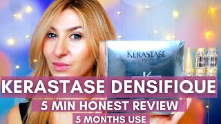 KERASTASE DENSIFIQUE SERUM review  How to use it at home  FULL TUTORIAL [upl. by Hare]