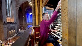 Liverpool Cathedral Organ  Ceremonial Dialogue Ficarri [upl. by Airb730]