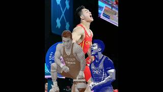 Liao Hui vs Shi Zhiyong 2016 Chinese National Weightlifting Championship weightlifting [upl. by Livingstone]