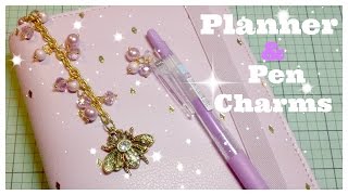 DIY Planner and Pen Charms [upl. by Ladnyc]