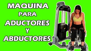 Maquina Aductores y Abductores DOBLE GYM [upl. by Clougher]