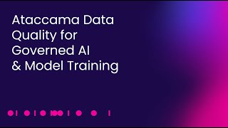 Demo Ataccama Data Quality For AI [upl. by Osmund941]