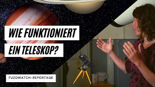 Planeten amp Sterne ganz nah Wie ein Teleskop funktioniert [upl. by Yllib]