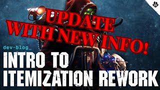 DARKTIDES ITEMIZATION UPDATE  NEW ROUND OF INFORMATION Warhammer 40 Darktide [upl. by Erelia]