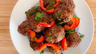 Quick Meatballs Recipe Haitian Meatballs [upl. by Strepphon]