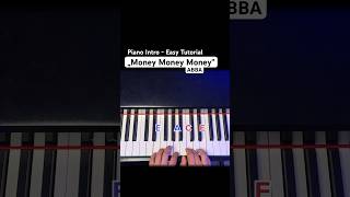 How to play „Money Money“ piano intro  easy tutorial pianotutorial learnpiano easypiano [upl. by Irrek]