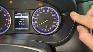 Suzuki S Cross 2019 Service reset [upl. by Beckett785]