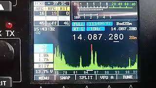 RS918 faithfully decoding RTTY on 20m [upl. by Conway948]