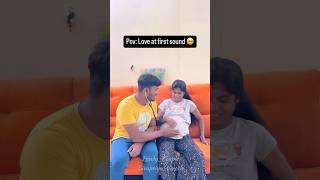 Dad hearing baby’s heartbeat for the first time🥹🧿❤️ sivapriyavinoth pregnancy shorts [upl. by Fiona]