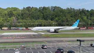 WH003 takeoff from Boeing Field [upl. by Meihar]