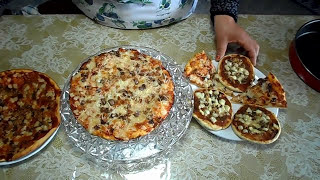 عمل عجينة البيتزا خلال 10د Pâte à pizza 10 mn  PizzaCuisinetunisiennezakia [upl. by Nyltyak]