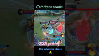 Gatotkaca best combo  mlbb [upl. by Glynias]