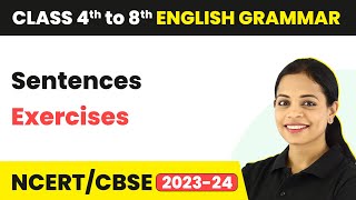 Sentences Exercises for Class 5  English Grammar Class 5 [upl. by Letreece]