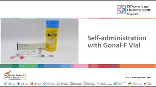 Selfadministration with GonalF Vial [upl. by Sisi]