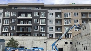 Aldergrove Town Centre By Caliber Projects Second Building and Parkade Construction Near Completion [upl. by Robbert]